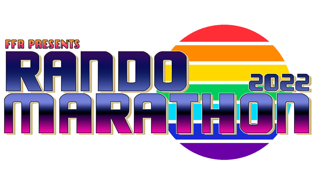 Large text "Rando Marathon 2022 " followed by a logo of a circle divided into rainbow segments